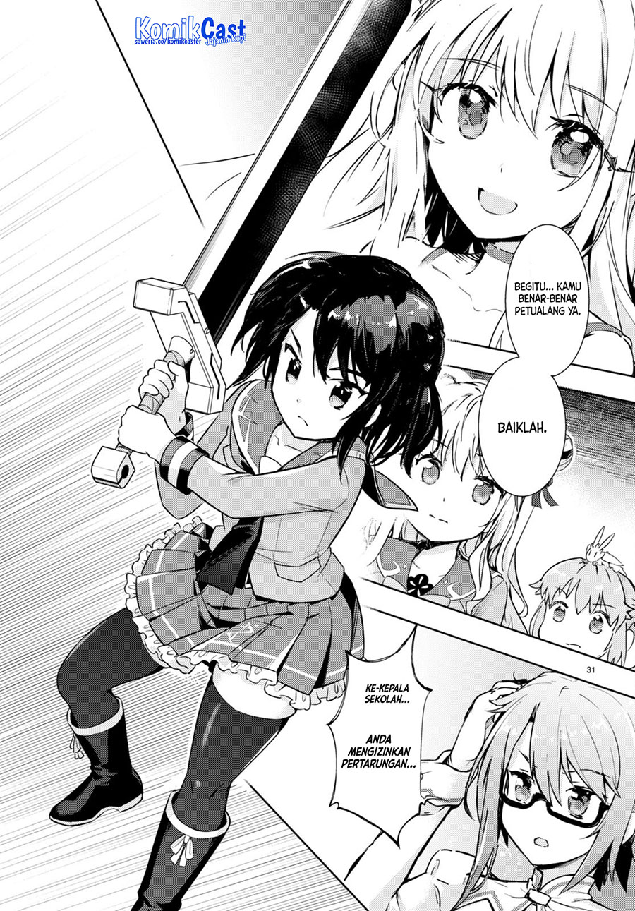 Kenshi wo Mezashite Nyuugaku shita no ni Mahou Tekisei 9999 nan desu kedo!? Chapter 65 Bahasa Indonesia